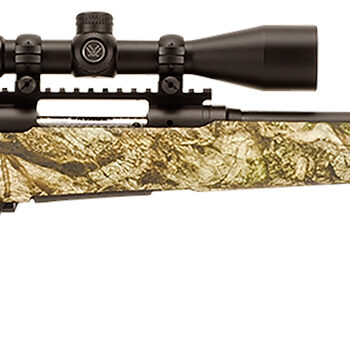 Savage Arms 57357 110 Apex Predator XP 22-250 Rem 4+1 20", Matte Black Metal, Mossy Oak Mountain Country Synthetic Stock, Vortex Crossfire II 4-12x44mm