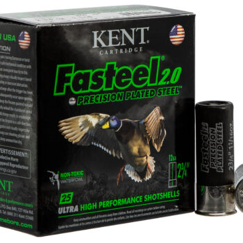 Kent Cartridge K122FS304 Fasteel 2.0  12 Gauge 2.75" 1 1/16 oz 4 Shot 25 Per Box/ 10 Case