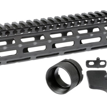 MIDWEST INDUSTRIES INC MICRM14 M-Series AR-15 6061 Aluminum Black Hard Coat Anodized 14"