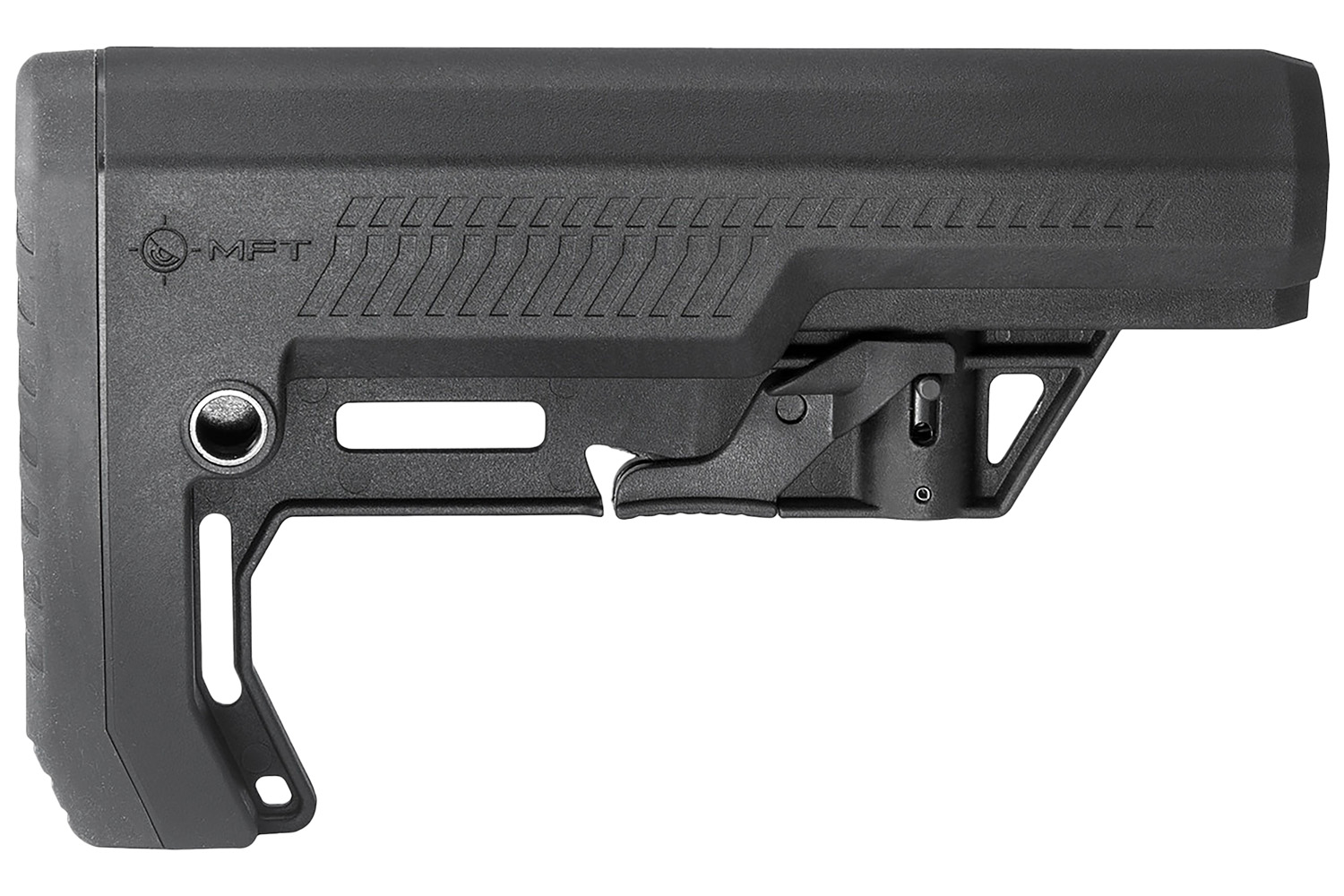 Mission First Tactical BMSMILEXD Battlelink Extreme Duty Minimalist Stock Collapsible Black Synthetic for AR-15, M16, M4 with Mil-Spec Tube (Tube Not Included) 3 Mission First Tactical BMSMILEXD Battlelink Extreme Duty Minimalist Stock Collapsible Black Synthetic for AR-15, M16, M4 with Mil-Spec Tube (Tube Not Included)