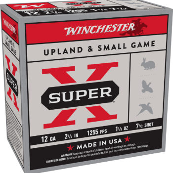 Winchester Ammo XU12H7 Super X Heavy Game Load 12Gauge 2.75" 1 1/8oz 7.5Shot 25 Per Box/10 Case