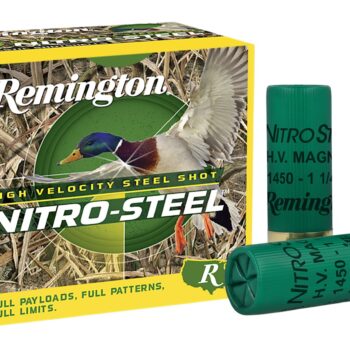 Remington Ammunition 20769 Nitro-Steel High Velocity 20Gauge 3" 1oz 4Shot 25 Per Box/10 Case