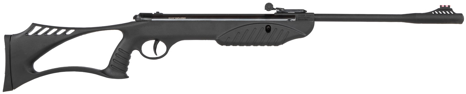 Umarex 2244020 Explorer Youth Spring Piston 177 Pellet 1rd Black Rec/Barrel Black All Weather Thumbhole Stock 2 Umarex 2244020 Explorer Youth Spring Piston 177 Pellet 1rd Black Rec/Barrel Black All Weather Thumbhole Stock