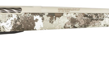 Tikka JRTXVA316 T3x Lite 308 Win 3+1 22.40" Stainless Cerakote Fluted Threaded Barrel, Drilled & Tapped Steel Receiver, Veil Alpine Fixed Synthetic Stock, Black Interchangeable Backstrap Grip