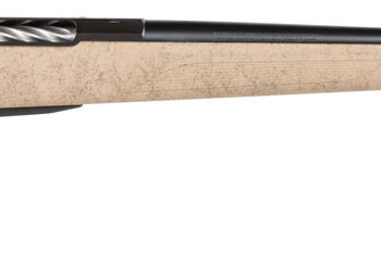 Tikka JRTXRT370 T3x Lite 7mm Rem Mag 3+1 24.30" Fluted/Threaded, Black Barrel/Rec, Black Webbed Tan Roughtech Synthetic Stock, Interchangeable Grip, Muzzle Brake