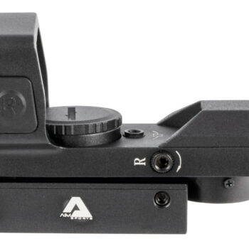 Aim Sports RT503F Full-Size Reflex Sight  Matte Black 1x33mm Red/Green Multi Reticle