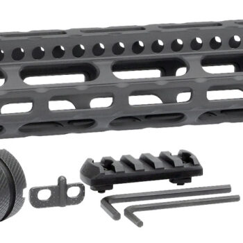 Midwest Industries MICRLW15 Combat Lightweight AR-15 Black Hardcoat Anodized Aluminum/Polymer 15" Picatinny/M-LOK