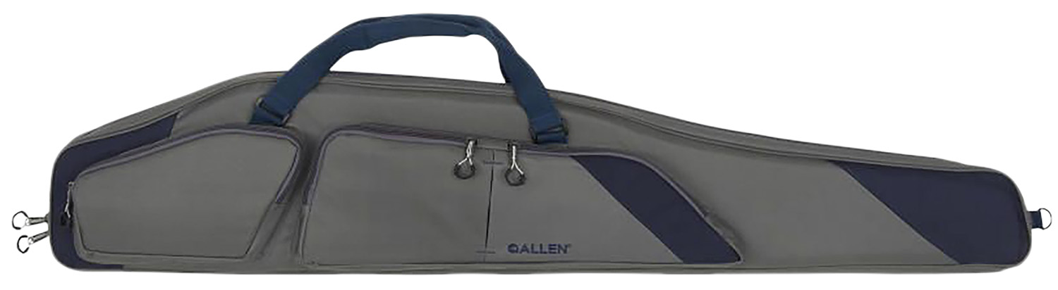 Allen 64250 Kenosha Rifle Case 50" Gray Endura w/Indigo Trim, Foam Padding, Gusseted Accessory Pockets, Lockable Zippers & Adjustable Sling 3 Allen 64250 Kenosha Rifle Case 50" Gray Endura w/Indigo Trim, Foam Padding, Gusseted Accessory Pockets, Lockable Zippers & Adjustable Sling