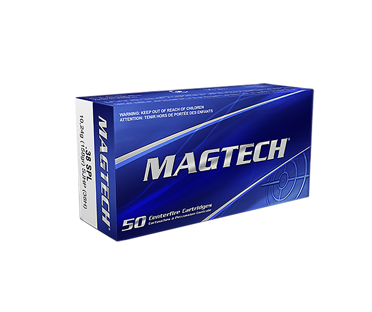 Magtech 38H Range/Training 38Special+P 158gr Semi Jacketed Hollow Point 50 Per Box/20 Case 3 Magtech 38H Range/Training 38Special+P 158gr Semi Jacketed Hollow Point 50 Per Box/20 Case