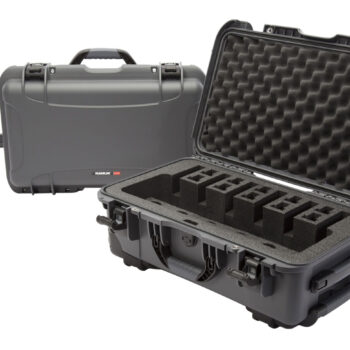 Nanuk 9356UP7 935 6 Up Gun Case Graphite Handgun Resin