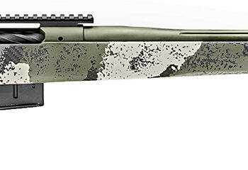 Springfield Armory BAW92465PRCG Model 2020 WayPoint  6.5 PRC 3+1 Cap 24" Mil-Spec Green Cerakote Rec/Barrel Evergreen Camo Carbon Fiber Hybrid Profile with M-LOK Stock Right Hand (Full Size)