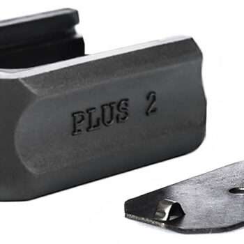 Mec-Gar F42099SET Plus-2 Adapter Set Black Aluminum/polymer, Fits Mec-Gar Optimum Flush Magazines