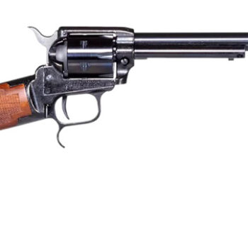 Heritage Mfg BR226B16 Rough Rider Rancher Full Size 22 LR 6rd 16.12" Black Steel Barrel Black Oxide Aluminum Alloy Frame Black Oxide Steel Receiver Walnut Fixed Stock Right Hand