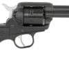 Ruger 2015 Wrangler 22 LR 6 Shot 3.75" Black Cerakote Steel Barrel, Black Cerakote Aluminum Frame, Black Cerakote Cylinder, Black Birdshead Grip, Exposed Hammer 2 142283
