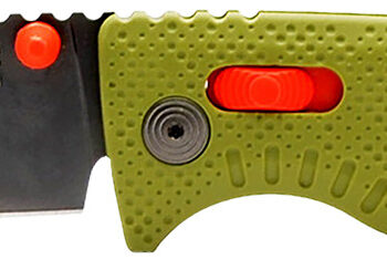 S.O.G SOG12790357 Altair XR 3.20" Folding Plain Bead Blasted Cryo CPM 154 SS Blade/ Field Green w/Stone Blue Accents GRN Handle