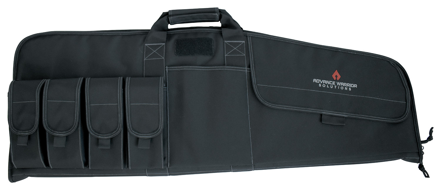 Advance Warrior Solutions RA36RCBL Raptor 36" Black Polyester for Tactical Rifle, 4 Mag Pouch 3 Advance Warrior Solutions RA36RCBL Raptor 36" Black Polyester for Tactical Rifle, 4 Mag Pouch
