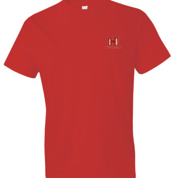 Hornady 99601XXL Hornady T-Shirt  Red Cotton Polyester Short Sleeve 2XL