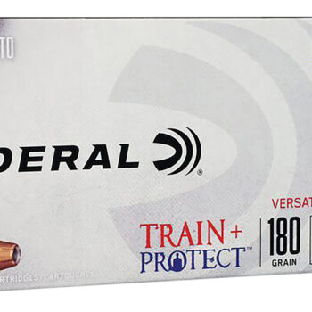 Federal TP10VHP1 Train + Protect  10mmAuto 180gr Versatile Hollow Point 50 Per Box/10 Case