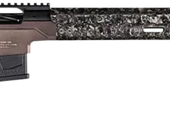 Christensen Arms 8010310700 Modern Precision  7mm PRC 26" Threaded Carbon Fiber Barrel 5+1, Black Nitride Finish, Desert Brown Anodized Folding Stock, Polymer Grip