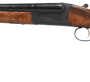 Iver Johnson Arms IJ800-20 IJ800  12 Gauge Break Open 3" 2 Shot 20" Black Side By Side Barrel, Black Steel Receiver, Fixed Walnut Wood Stock, Ambidextrous