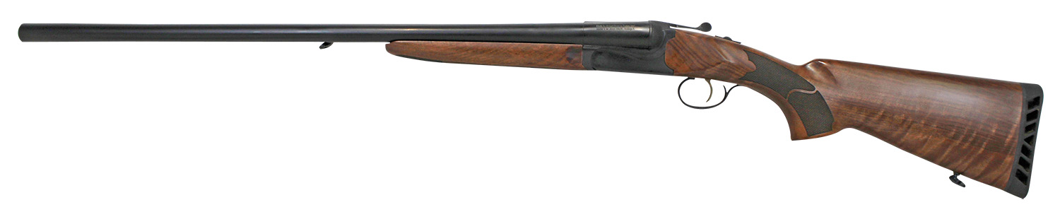 Iver Johnson Arms IJ800-28 IJ800 Full Size 12 Gauge Break Open 3" 2 Shot 28" Black Side By Side Barrel, Black Steel Receiver, Fixed Walnut Wood Stock, Ambidextrous 2 Iver Johnson Arms IJ800-28 IJ800 Full Size 12 Gauge Break Open 3" 2 Shot 28" Black Side By Side Barrel, Black Steel Receiver, Fixed Walnut Wood Stock, Ambidextrous