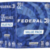 Federal 747 Champion Training Value Pack 22LR 36gr Lead Hollow Point 525 Per Box/10 Case 1 154776