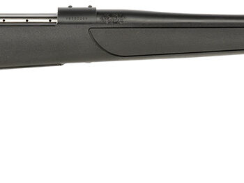 Weatherby VTX300WR4T Vanguard Obsidian Full Size 300 Wthby Mag 3+1 24" Blued #2 Contour Threaded Barrel, Blued Drilled & Tapped Steel Receiver, Black Monte Carlo Synthetic Stock