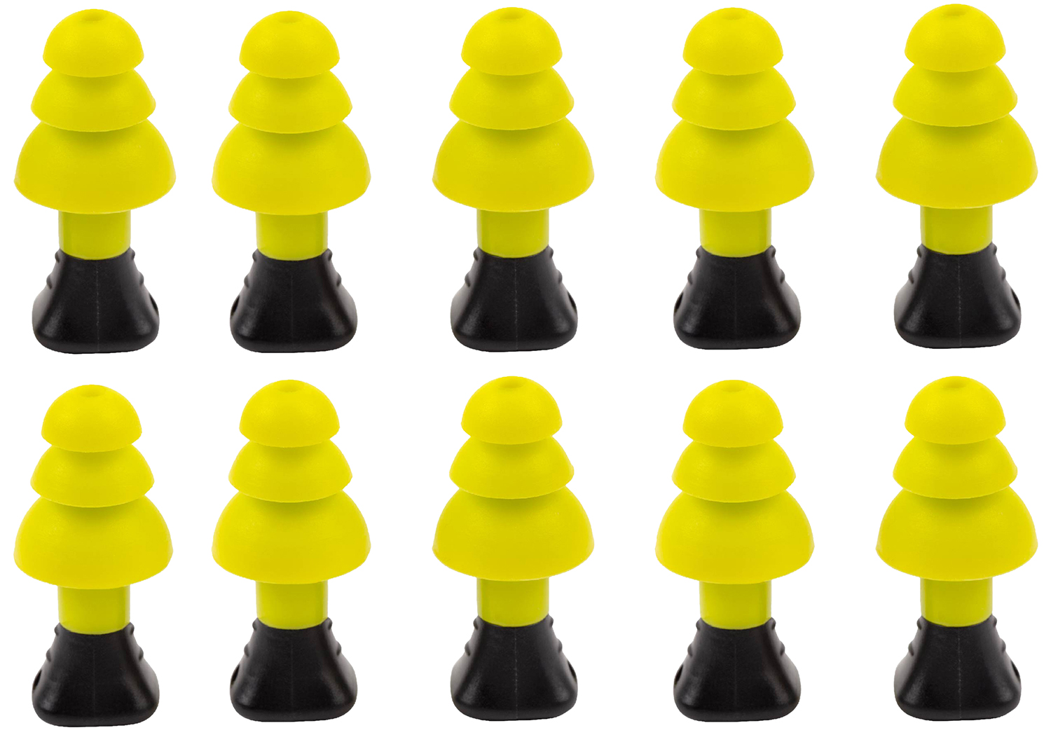 Allen 4122 Silicone Ear Plugs 26 dB Yellow 5 Pair 3 Allen 4122 Silicone Ear Plugs 26 dB Yellow 5 Pair