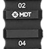 Mdt Sporting Goods Inc 103150BLK M-Lok Picatinny Rail Black Anodized 2.50" Long 1 164072