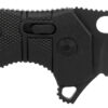 S.O.G SOG12211357 Seal XR 3.90" Folding Clip Point Plain Black MagnaCut Blade, Black Textured GRN/Titanium Handle 1 164798