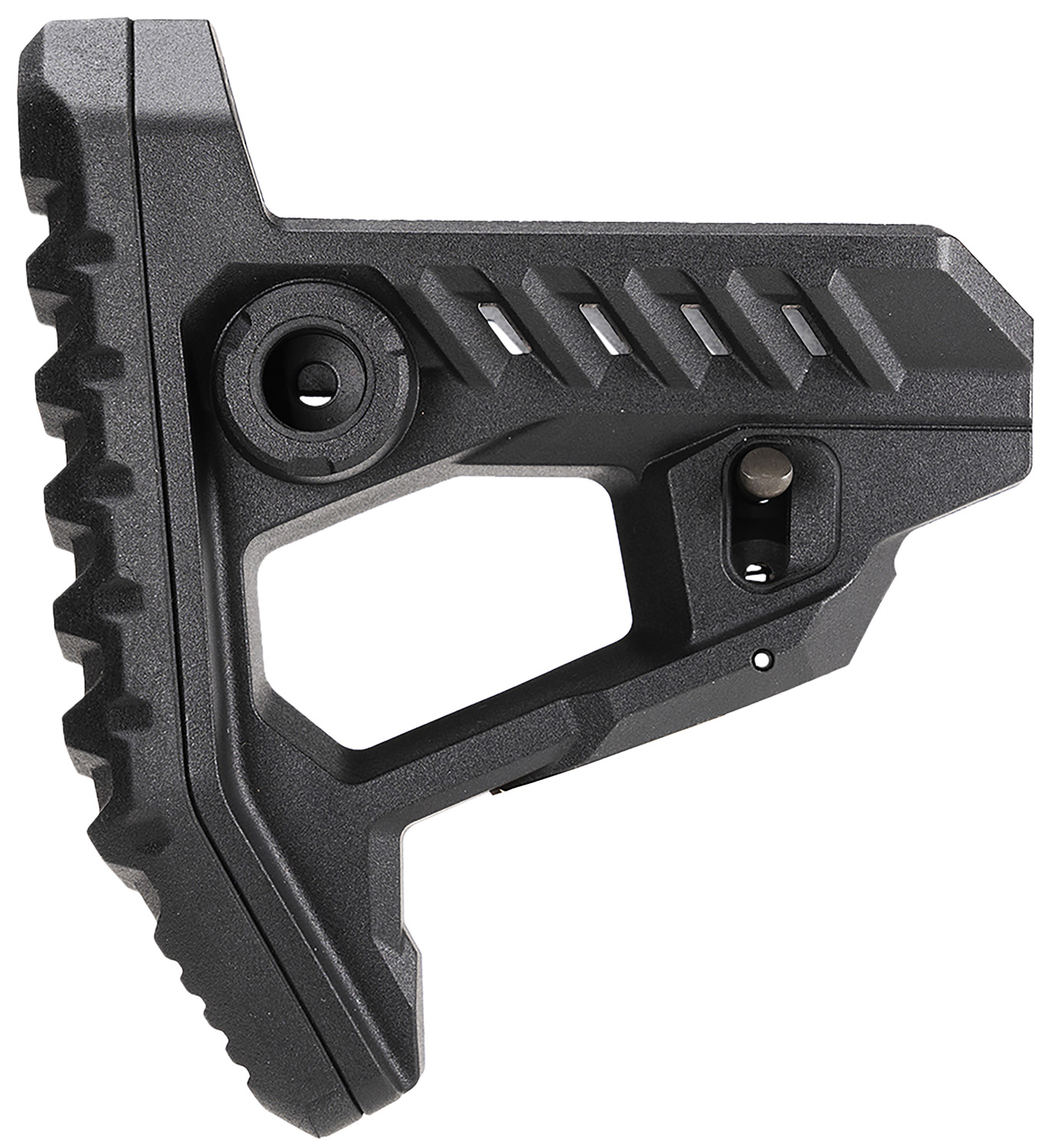 Strike Industries STRIKEPOLYPITBK Pit Stock Black Polymer 3.87" OAL 3 Strike Industries STRIKEPOLYPITBK Pit Stock Black Polymer 3.87" OAL