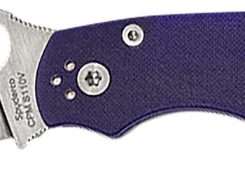 Spyderco C36GPDBL2 Military 2  4" Folding Plain Satin CPM S30V SS Blade, Dark Blue Textured G10 Handle