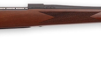 Weatherby VDT7M8RR2T Vanguard Sporter Full Size 7mm-08 Rem 4+1 22" Bead Blasted Blued #2 Threaded Barrel, Matte Blued Drilled & Tapped Steel Receiver, Grade A Turkish Walnut Monte Carlo Stock