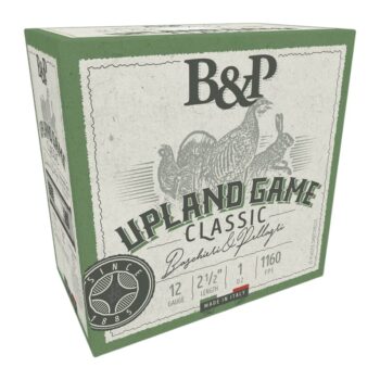 B&p Ammunition 12B1UP6 Upland Game Classic 12Gauge 2.50" 1oz 6Shot 25 Per Box/10 Case