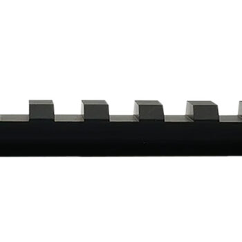 Weatherby J010005 Picatinny Rail  Matte Black Aluminum Weatherby Vanguard Weaver Mount Long Action 20 MOA