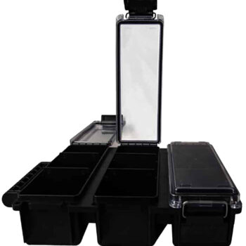 Berry's 68911 Tri-Can Triple Ammo Can Black Plastic