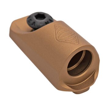 Reptilia LLC 100124 QD M-Lok Sling Socket  FDE 7075-T6 Aluminum M-LOK Mount