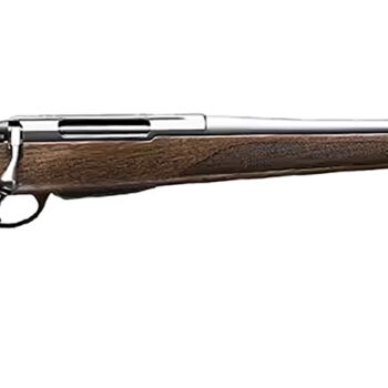 Tikka JRTXA71620MT T3x Hunter Full Size 308 Win 3+1 20" Matte Stainless Fluted Threaded Barrel, Matte Drilled & Tapped Stainless Steel Receiver, Fixed Oiled Walnut Wood Stock, Right Hand