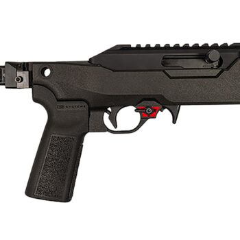 Franklin Armory 0230000BLK F22  22 LR 10+1 8" Black Threaded Barrel, Black Aluminum Receiver w/Picatinny Rail, SB Tactical 1913 Brace