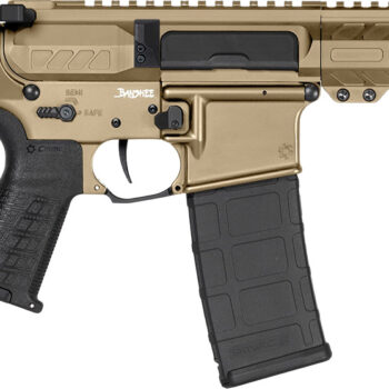 CMMG 30AF20ACT Banshee Mk4 300 Blackout 30+1 8" Black Nitride Threaded Barrel, M-LOK Handguard, Coyote Tan Cerakote Aluminum Receiver w/Picatinny Rail, Black Polymer CMMG RipBrace, CMMG Zeroed Grip