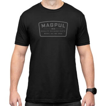 Magpul MAG1526-001-L Go Bang Parts  Black Cotton/Polyester Short Sleeve Large