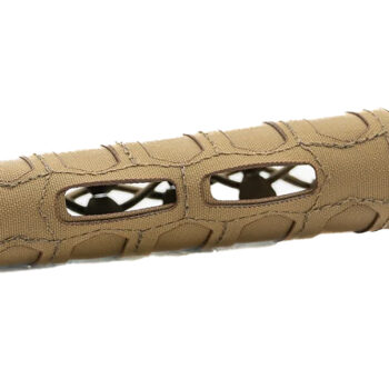Cole-tac HG202 SD Handguard Wrap W/ Slots Coyote Brown Squadron 6.5" Long