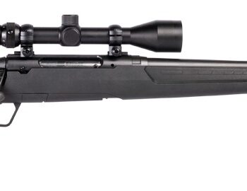 Savage Arms 57987 Axis XP  350 Legend 4+1 18" Matte Black Black Carbon Steel Barrel & Drilled & Tapped Receiver, Black Fixed Synthetic Stock, Weaver 3-9x40mm Scope, Right Hand