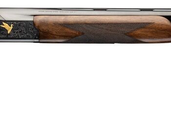 Browning 0184163004 Citori 825 Gran Field 12 Gauge Break Open 3" 2rd 28" Polished Blued Over/Under Vent Rib Barrel, Engraved Polished Blue w/Gold Steel Receiver, Fixed Turkish Walnut Stock, Right Hand