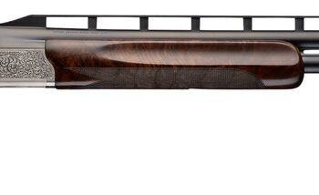 Browning 0184183002 Citori 825 Lariat Trap 12 Gauge Break Open 2.75" 2rd 32" Matte Blued Over/Under Vent Rib Barrel, Engraved Silver Nitride Steel Receiver, Monte Carlo Comb Stock, Right Hand