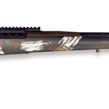 Weatherby 3WACT25RWR4B 307 Alpine CT 25 WBY RPM 4+1 22" +2" Carbon Fiber BSF Threaded Barrel, Chocolate Brown Cerakote Steel Receiver w/Picatinny Rail, WYO Brown w/Backpack Brushed Accents Fixed Peak