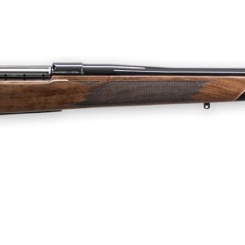 Weatherby MDX01N340WR8B Mark V Deluxe 340 WBY Mag 3+1 26" High Gloss Non-Threaded Barrel, High Gloss Blued Steel Drilled & Tapped Receiver, Gloss Walnut Fixed Stock, Right Hand