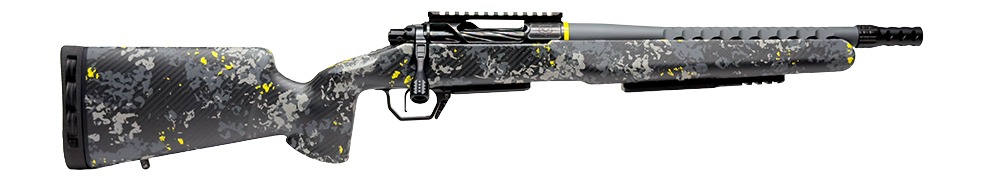 Horizon Firearms HRF-VRF-6ARC-13R Venatic Riff SBR 6mm ARC 13" Porsche Grey Rattler Threaded Barrel, Black DLC Receiver w/Picatinny Rail, Arca Rail Forend, Carbon Flash Iota EKO Carbon Fiber Stock 3 Horizon Firearms HRF-VRF-6ARC-13R Venatic Riff SBR 6mm ARC 13" Porsche Grey Rattler Threaded Barrel, Black DLC Receiver w/Picatinny Rail, Arca Rail Forend, Carbon Flash Iota EKO Carbon Fiber Stock