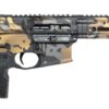Cnc Firearms CNCDDMCG Daniel Defense DDM4 V7P Sports South Exclusive 5.56 NATO 30+1 10.30" Black Phosphate Threaded Barrel, Gold Multicam Aluminum Receiver w/Picatinny Rail, SBA3 Pistol Stabilizing Br 1 197635