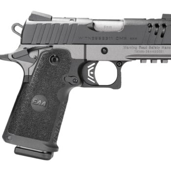 Girsan 395062 Witness2311 CMXXX 9mm Luger 15+1 4.25" Black Barrel, Lightening Cut/Optic Ready/Serrated Slide, Black Polymer Frame w/Accessory Rail, RMSc Footprint